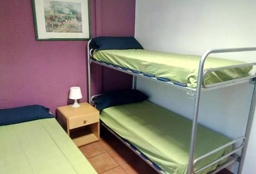 اتاق استاندارد چهارنفره با سرویس بهداشتی مشترک, Albergue De Canfranc Estación