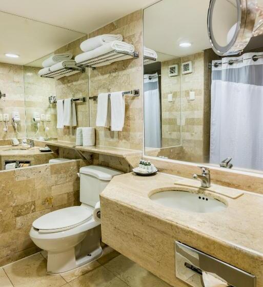 带大床的俱乐部房间, Wyndham Garden Guadalajara Expo Plaza Del Sol