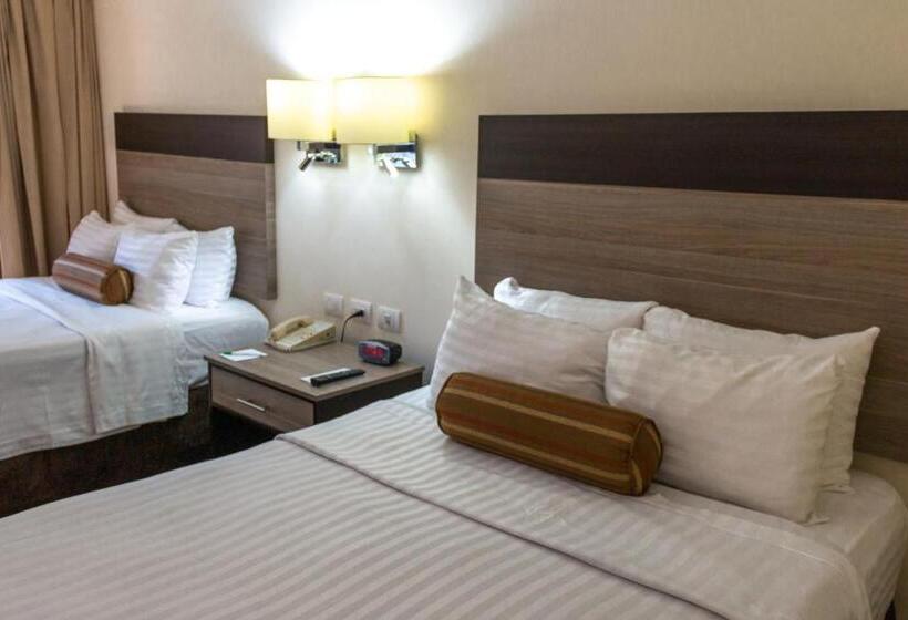 غرفة قياسية لذوى الاحتياجات الخاصة, Wyndham Garden Guadalajara Expo Plaza Del Sol