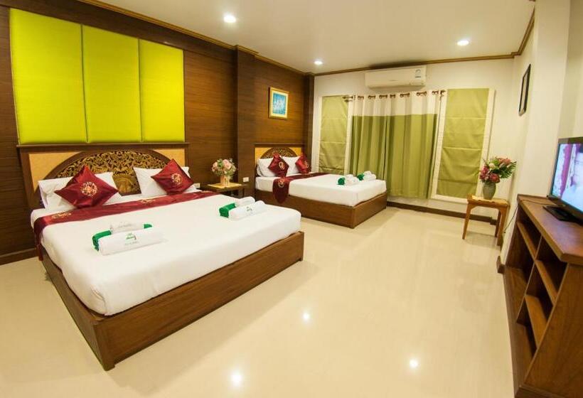 סוויטה משפחתית, The Green Beach Resort