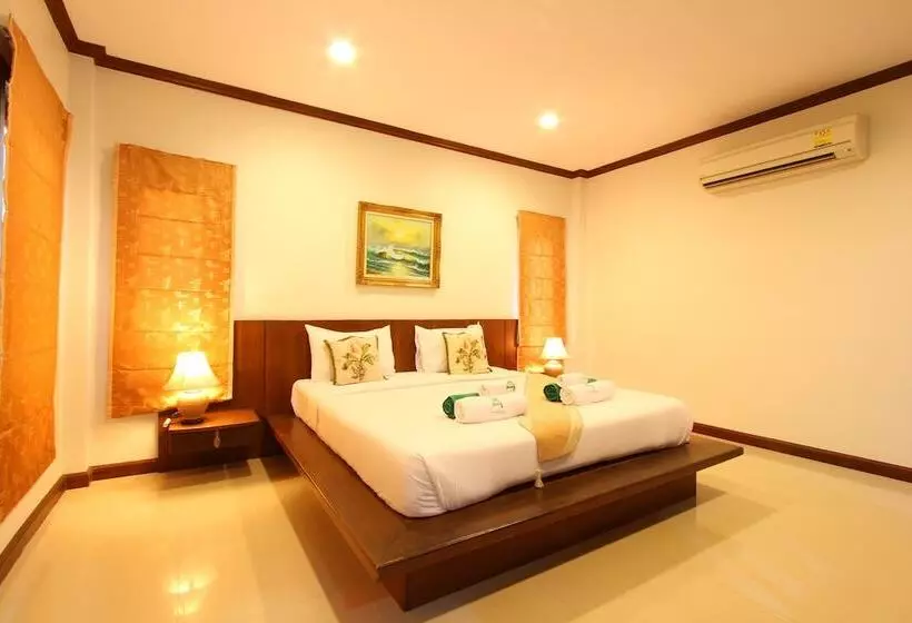 デラックスビラの１ベッドルーム, The Green Beach Resort