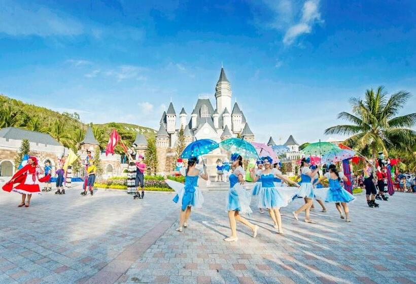 디럭스 룸 바다 전망, Vinpearl Resort & Spa Nha Trang Bay