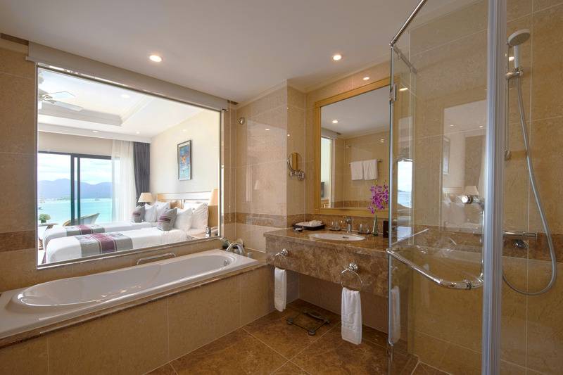디럭스 룸 바다 전망, Vinpearl Resort & Spa Nha Trang Bay