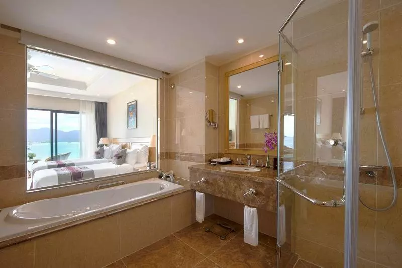 Deluxe-huone Merinäkymä, Vinpearl Resort & Spa Nha Trang Bay