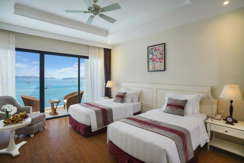 디럭스 룸 바다 전망, Vinpearl Resort & Spa Nha Trang Bay