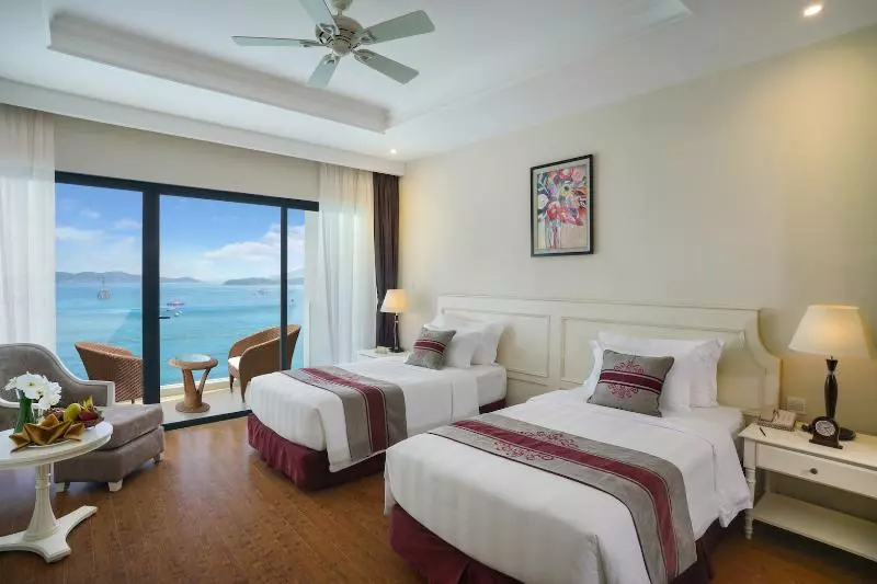 Deluxe-huone Merinäkymä, Vinpearl Resort & Spa Nha Trang Bay