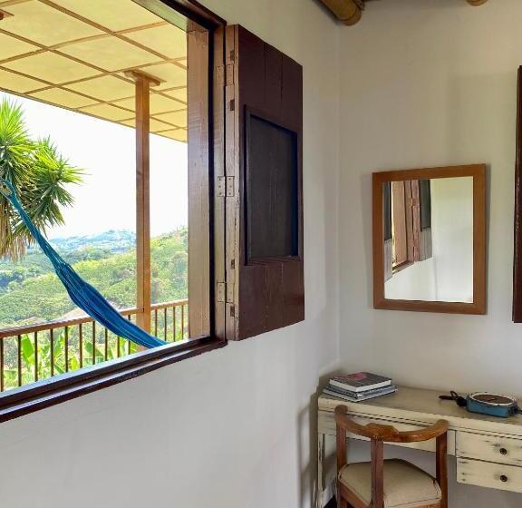 带共用浴室的标准房间, Hacienda La Mesa   Coffee Farm
