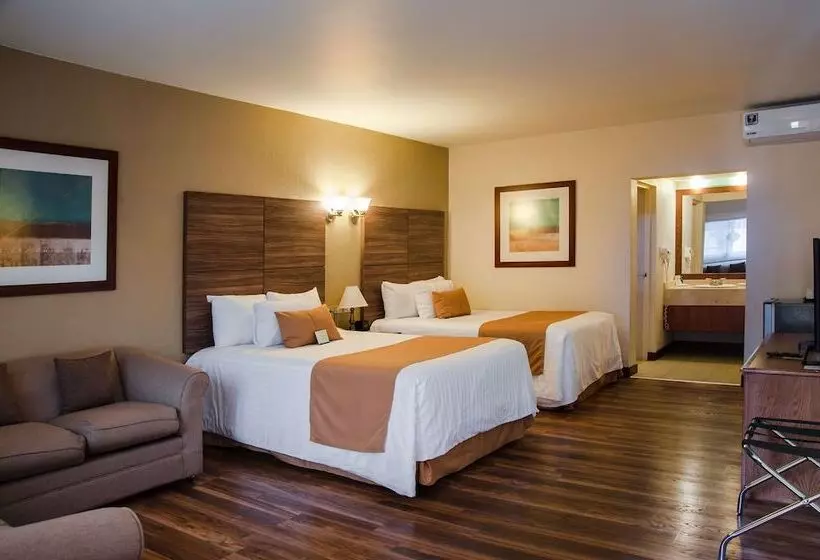 ２ダブルベッドのスタンダードルーム, Best Western Cumbres Inn Cd. Cuauhtemoc