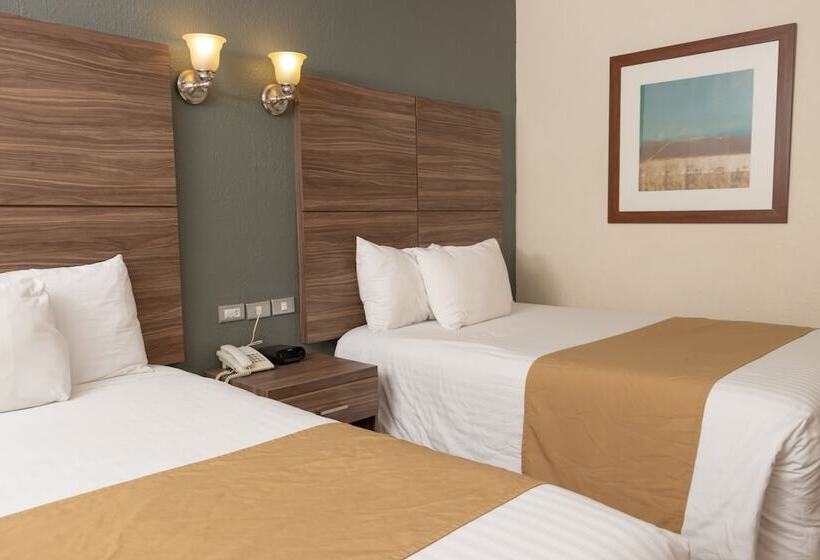 2ダブルベッドのスタンダードルーム, Best Western Cumbres Inn Cd. Cuauhtemoc