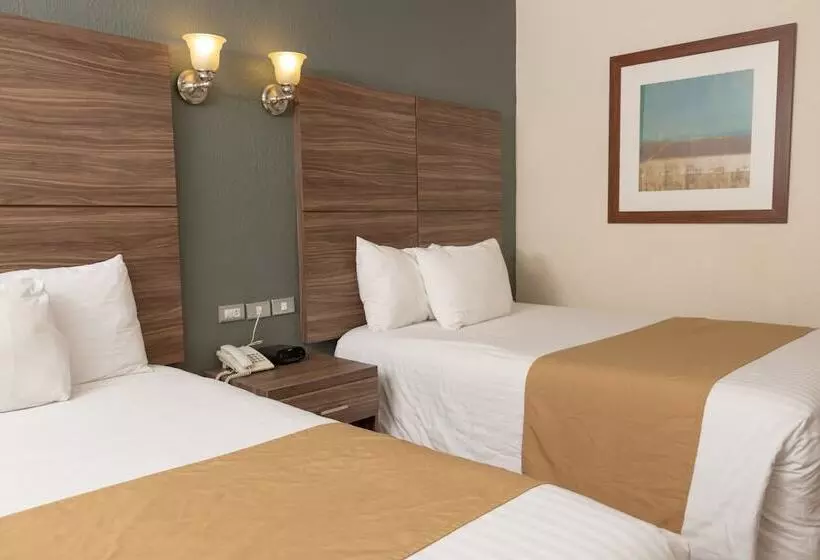 ２ダブルベッドのスタンダードルーム, Best Western Cumbres Inn Cd. Cuauhtemoc