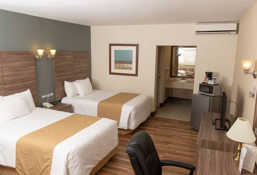 2ダブルベッドのスタンダードルーム, Best Western Cumbres Inn Cd. Cuauhtemoc