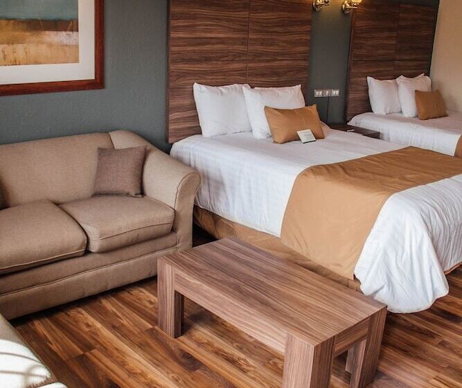 2ダブルベッドのスタンダードルーム, Best Western Cumbres Inn Cd. Cuauhtemoc