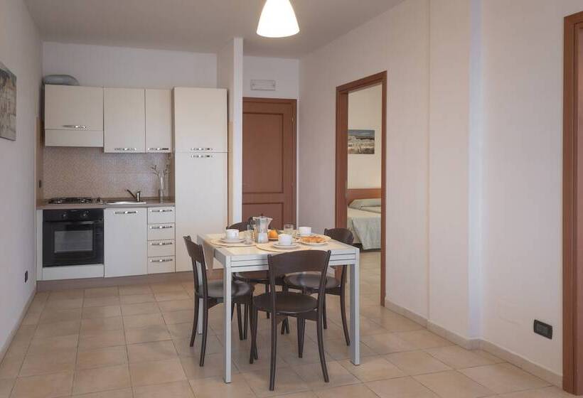 Апартаменты 2 Спальни, Residence Le Fontane