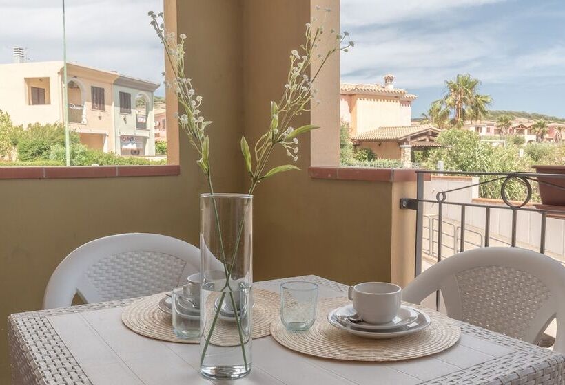 带2个卧室的公寓, Residence Le Fontane