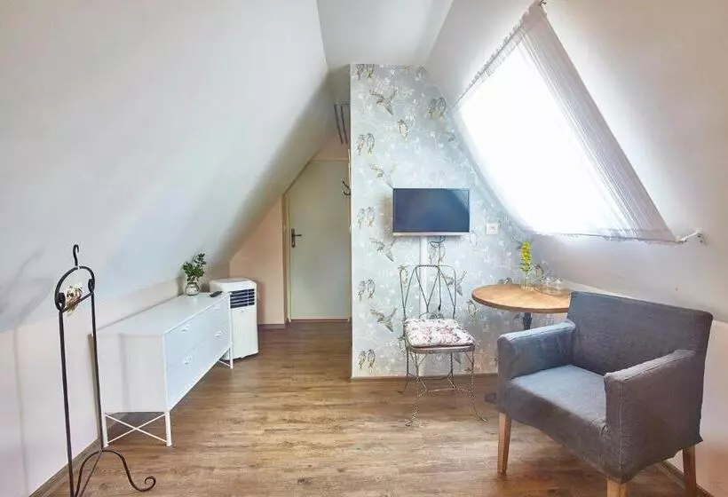屋根裏部屋風スタンダードルーム, Penzion Kostnický Dům