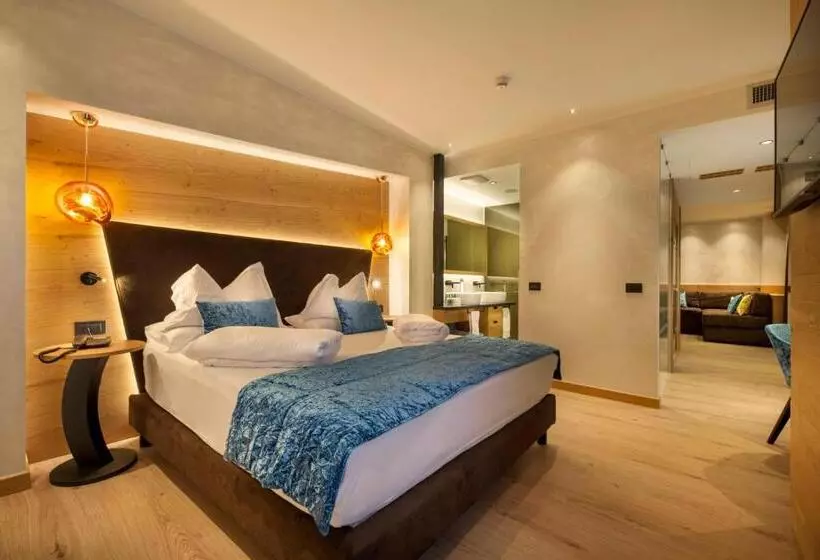 اتاق استاندارد با تخت بزرگ, Adler Hotel Wellness & Spa Andalo