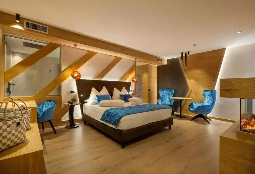 اتاق استاندارد با تخت بزرگ, Adler Hotel Wellness & Spa Andalo
