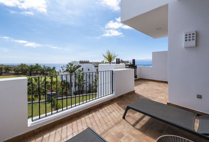 套房侧面可观海景, Las Terrazas de Abama Suites