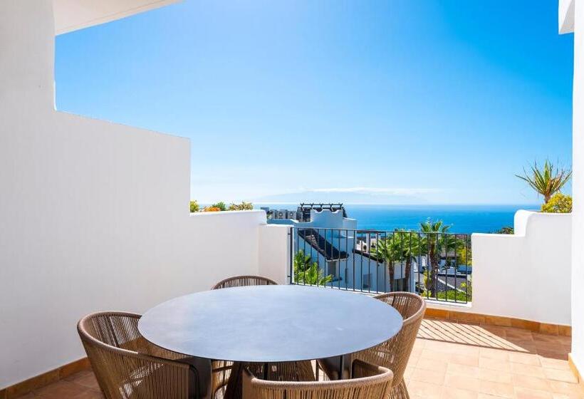 套房侧面可观海景, Las Terrazas de Abama Suites