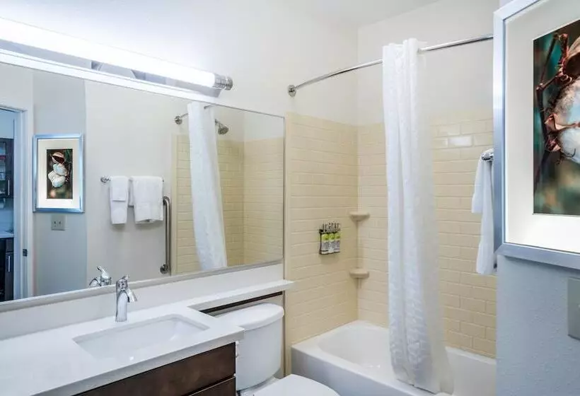 ダブルベッドのスタンダードスタジオ, Candlewood Suites Auburn, An Ihg