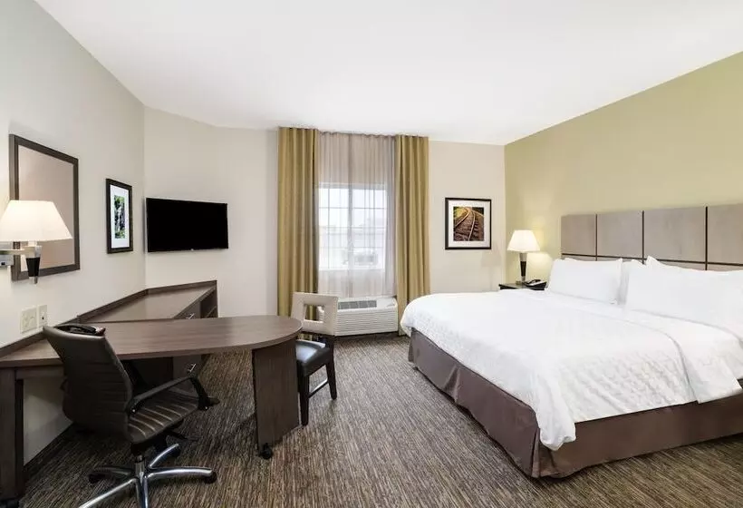 ダブルベッドのスタンダードスタジオ, Candlewood Suites Auburn, An Ihg