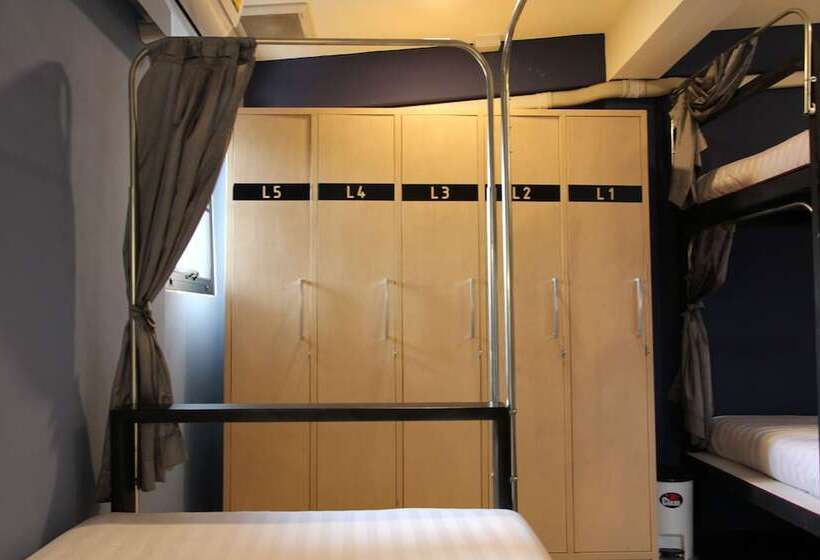 Кровать в Общей Комнате, D Well Hostel