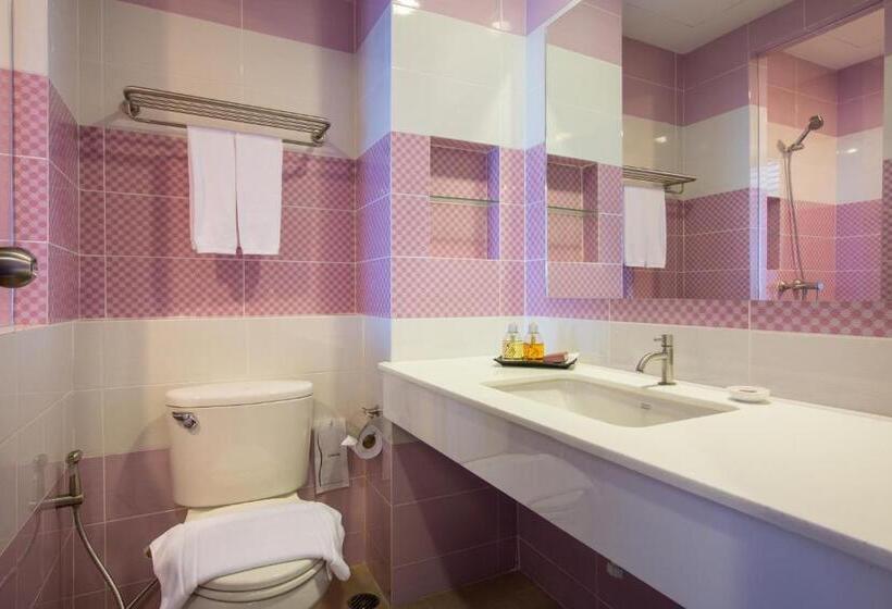 디럭스 룸 킹사이즈 침대, Riche Hua Hin Hotel   Sha Plus