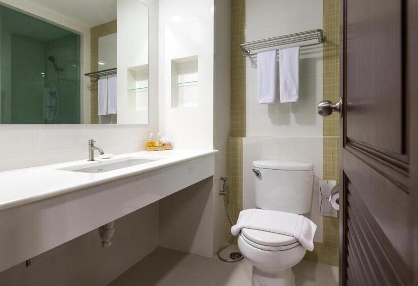 디럭스 룸 킹사이즈 침대, Riche Hua Hin Hotel   Sha Plus