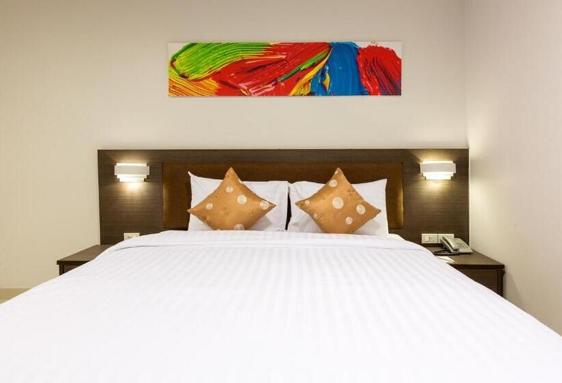 חדר סופריור עם מיטת קינג, Riche Hua Hin Hotel   Sha Plus