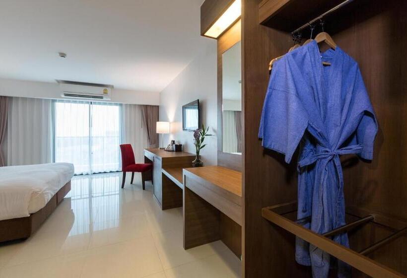 스탠다드 룸 킹사이즈 침대, Riche Hua Hin Hotel   Sha Plus