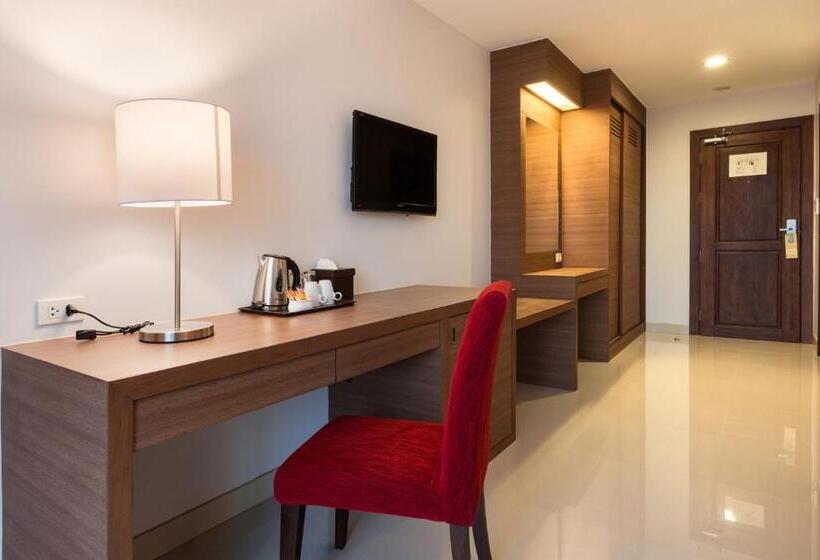 스탠다드 룸 킹사이즈 침대, Riche Hua Hin Hotel   Sha Plus