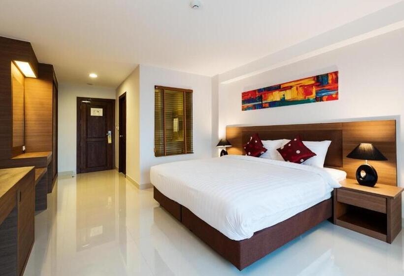 스탠다드 룸 킹사이즈 침대, Riche Hua Hin Hotel   Sha Plus