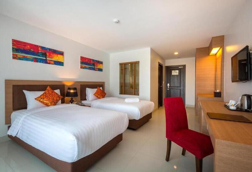 חדר דלוקס, Riche Hua Hin Hotel   Sha Plus
