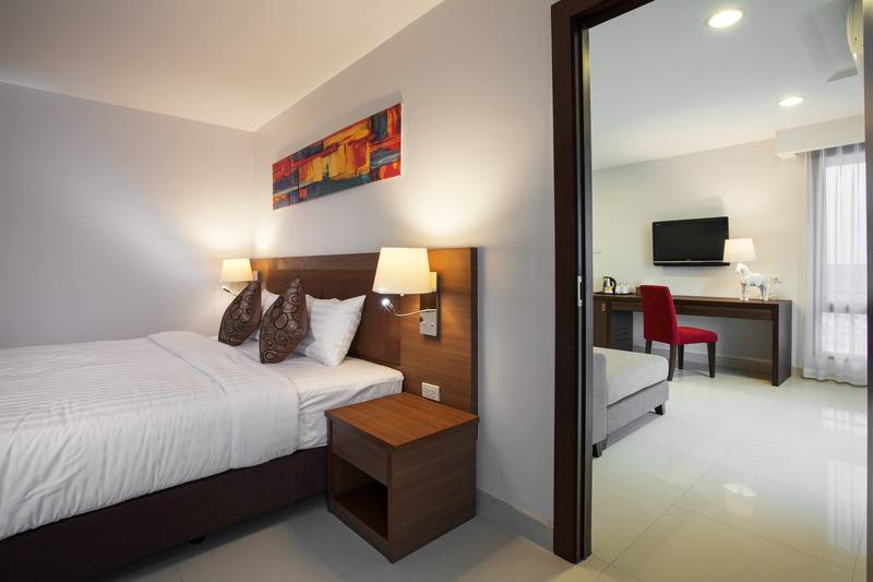 סוויטה עם ג'קוזי, Riche Hua Hin Hotel   Sha Plus