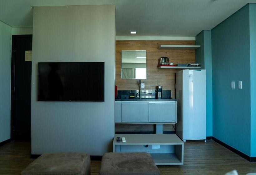 غرفة ديلوكس, Roomo Praia De Boa Viagem Residencial