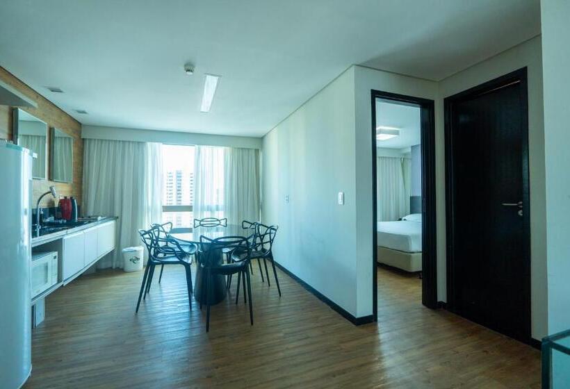 جناح عائلي, Roomo Praia De Boa Viagem Residencial