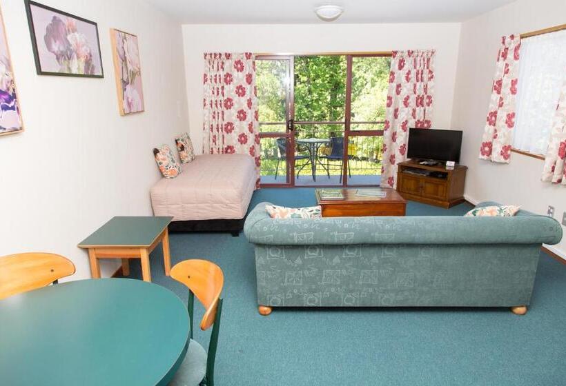 침실 1개 디럭스 아파트, Aspen Lodge Motel