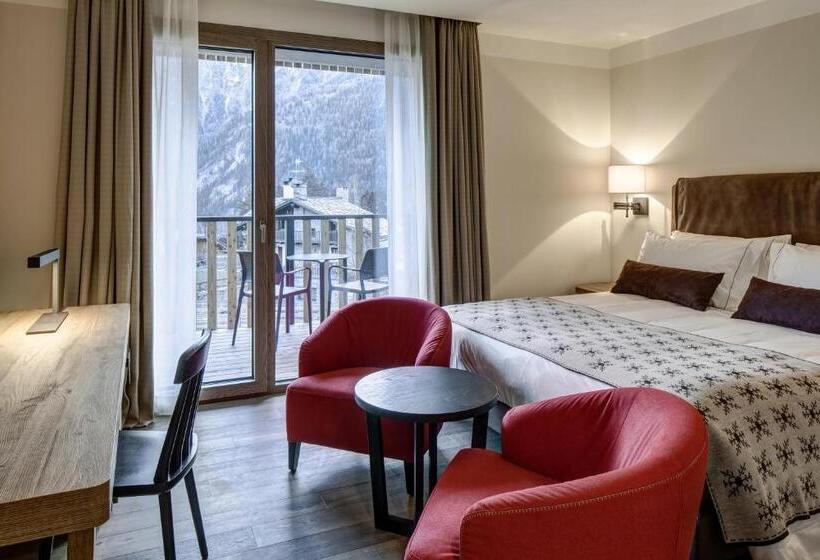Номер Superior, Grand Hotel Courmayeur Mont Blanc, By R Collection Hotels