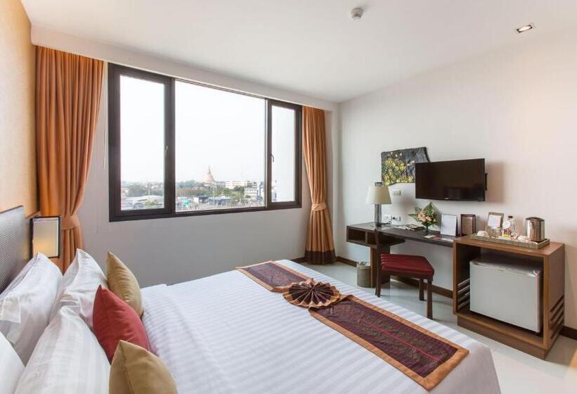 디럭스 전망 룸, Mida Grande Hotel Dhavaravati Nakhon Pathom   Sha Plus