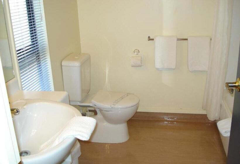 חדר דחוקס עם מיטת קינג, The Peaks Motor Inn