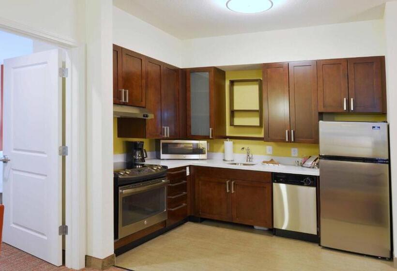 带大床的套房, Residence Inn By Marriott Omaha Aksarben Village