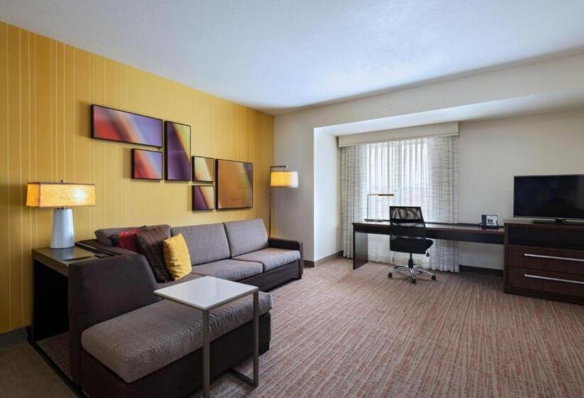 带大床的套房, Residence Inn By Marriott Omaha Aksarben Village