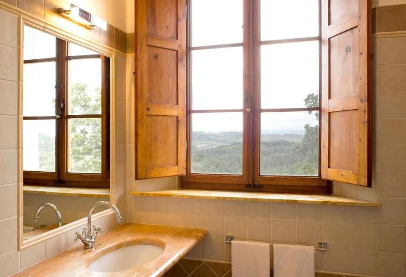 デラックスルーム, Certosa Di Pontignano Residenza D'epoca