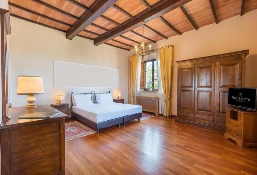 デラックスジュニアスイート, Certosa Di Pontignano Residenza D'epoca