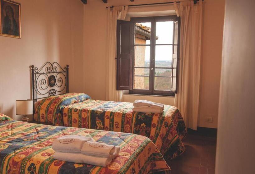 ガーデンビューの２ベッドルームアパート, Certosa Di Pontignano Residenza D'epoca