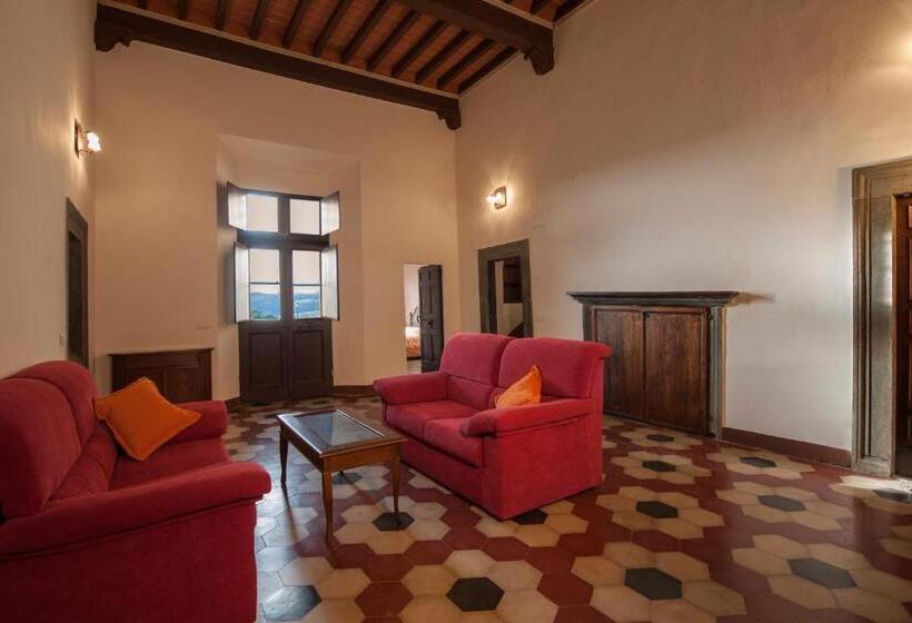 ３ベッドルームアパートメント, Certosa Di Pontignano Residenza D'epoca