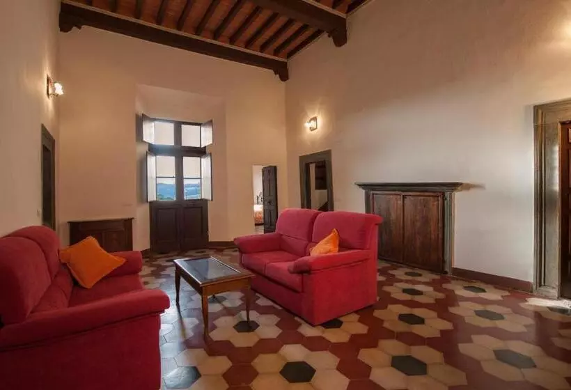 ３ベッドルームアパートメント, Certosa Di Pontignano Residenza D'epoca
