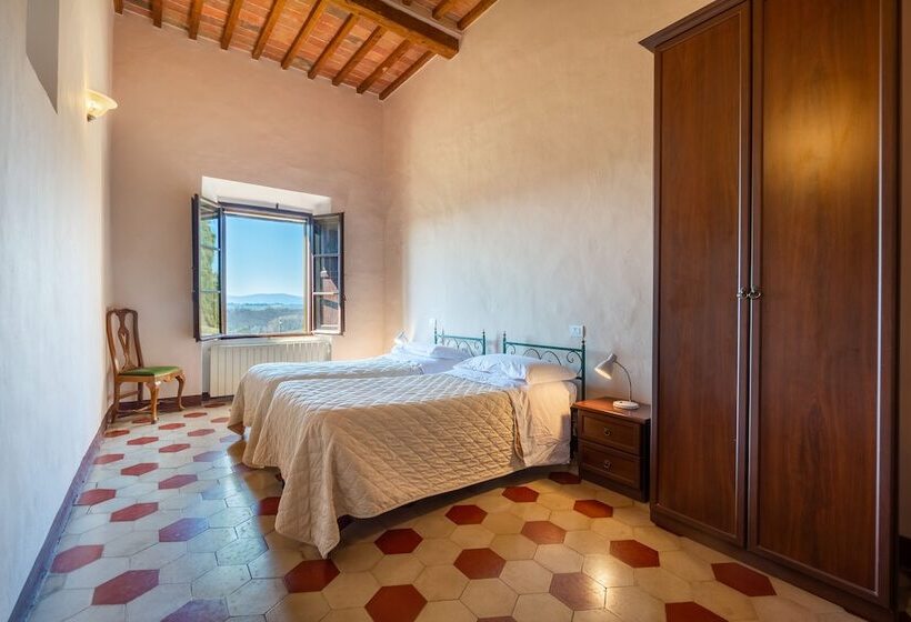 ３ベッドルームアパートメント, Certosa Di Pontignano Residenza D'epoca