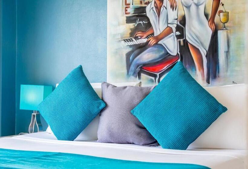 غرفة ديلوكس مطلّة علي البحر, Hacienda Fisherman S Village Koh Samui