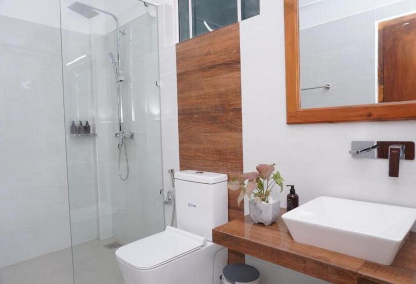 غرفة ديلوكس ثلاثية مطلة على البحر, Surf Una Beach